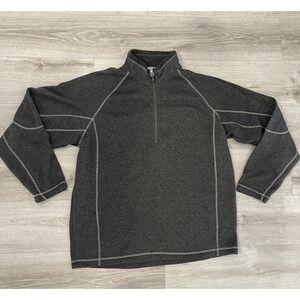 White Sierra Men's Full Zip Fleece Jacket Size XL Gray